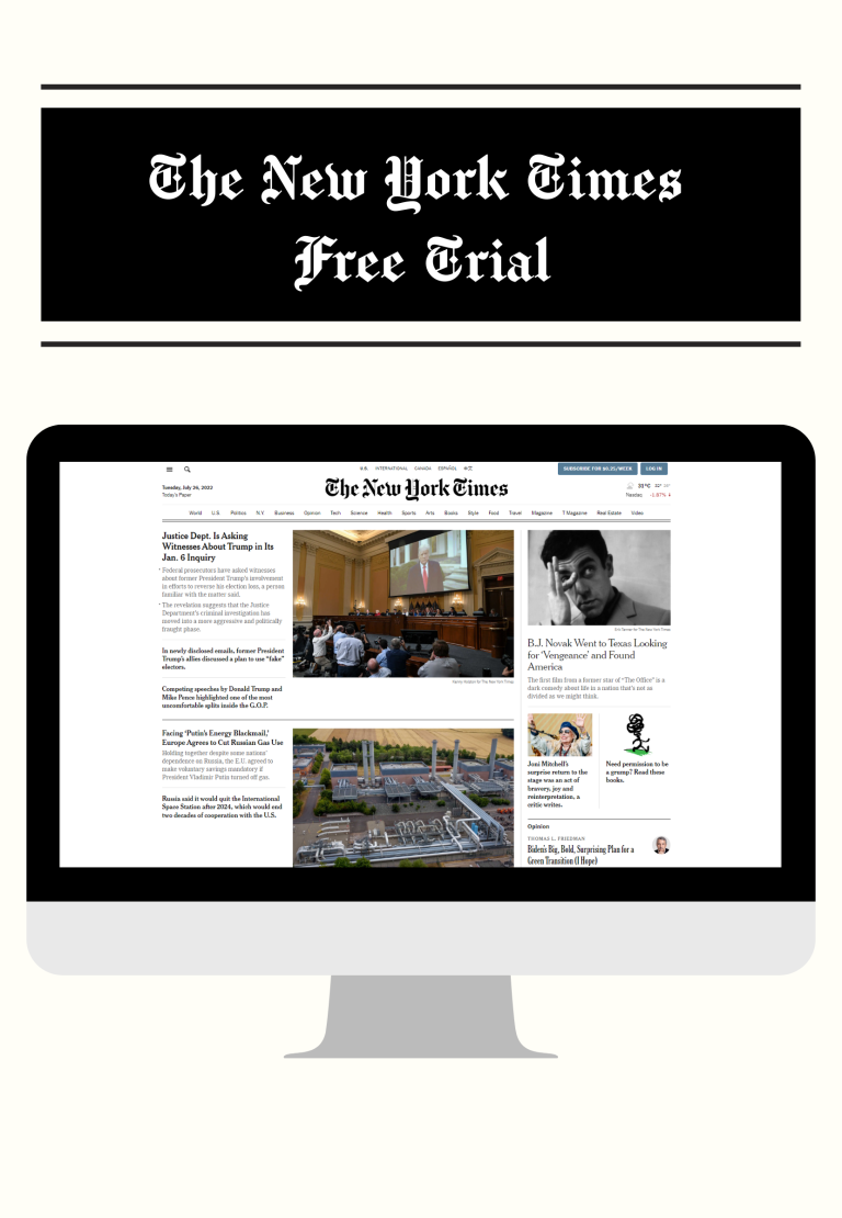 Free Trial: The New York Times
