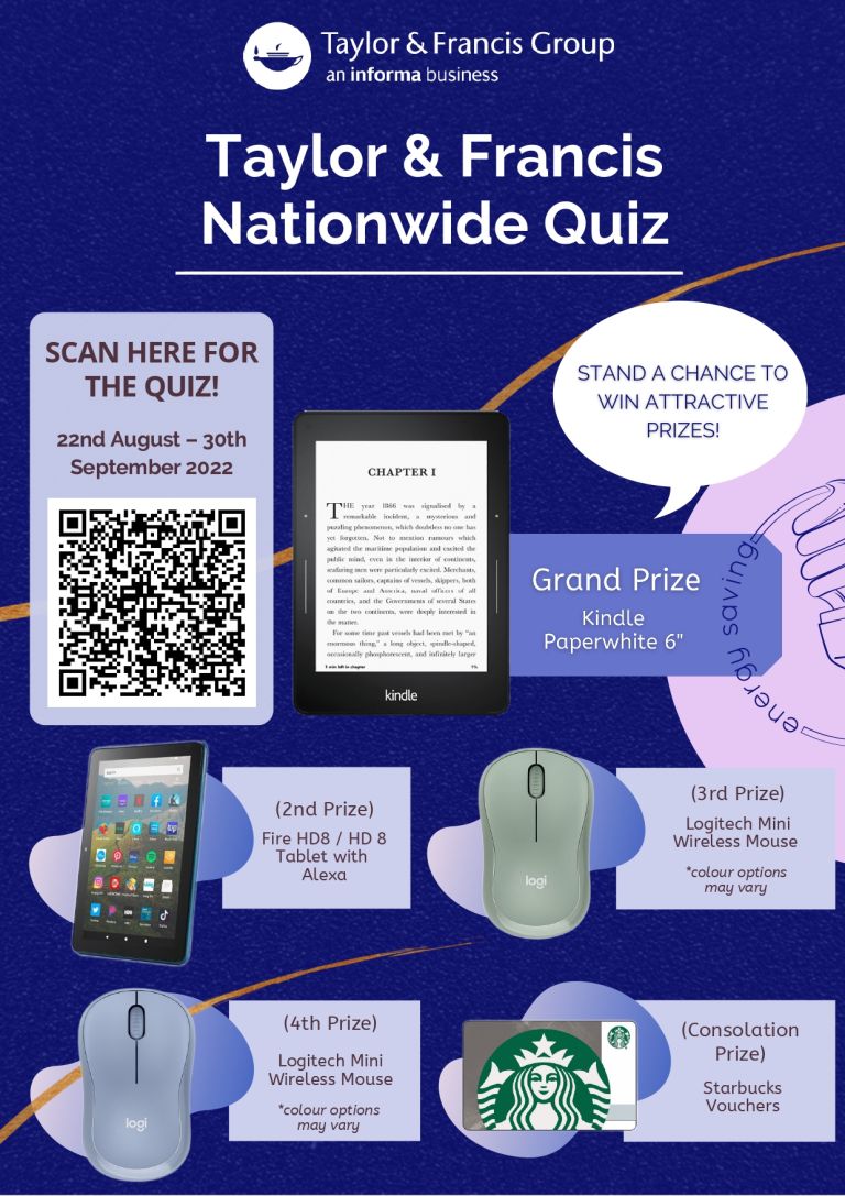 Nationwide Quiz by Taylor & Francis